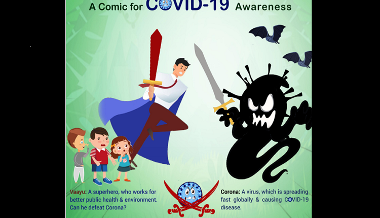 Comic about coronavirus