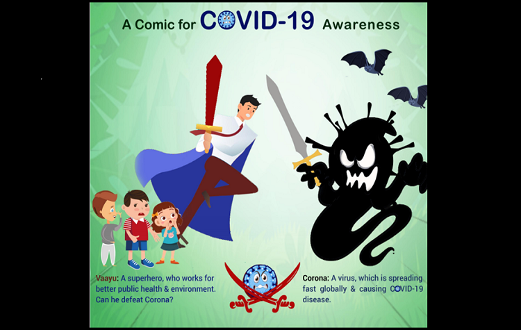 Comic about coronavirus