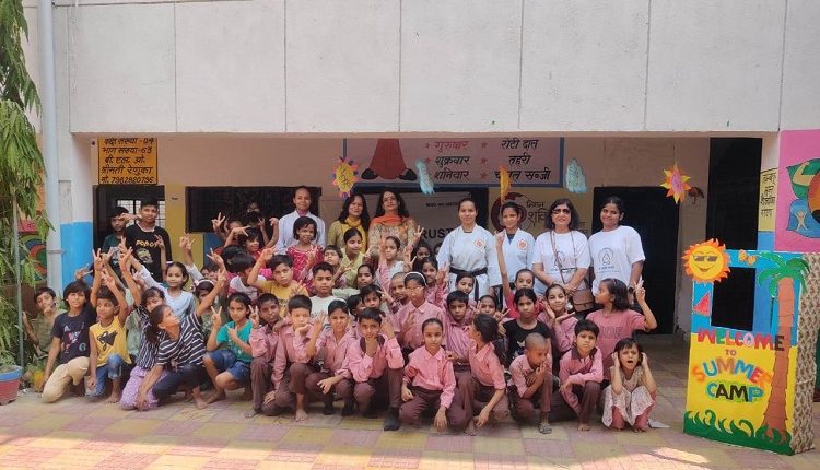 Summer camp at Adarsh Prathmik Vidyalaya
